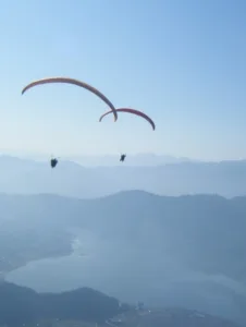 Paragliding in Nepal