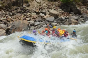 Rafting on the Sun Kosi River