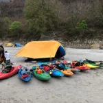 Camping on the Karnali River